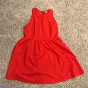 Charming Charlie Bright Orange Dress